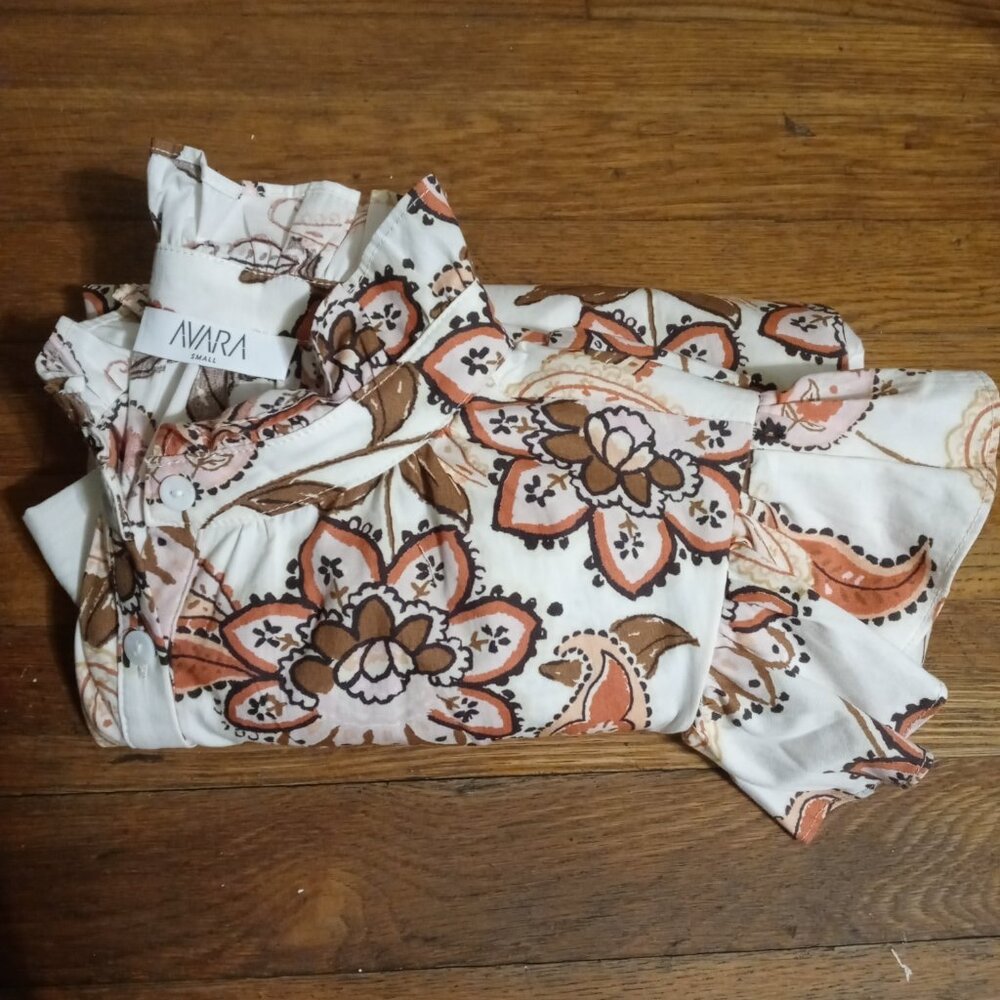 AVARA gladys cotton shirt (S) - Picture 14 of 15
